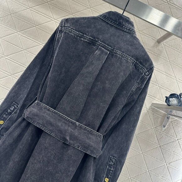 Schiaparelli 2025 New Denim Shirt Dress - Picture 6 of 14